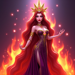 Queen of Inferno Spin Dinero Online Casino